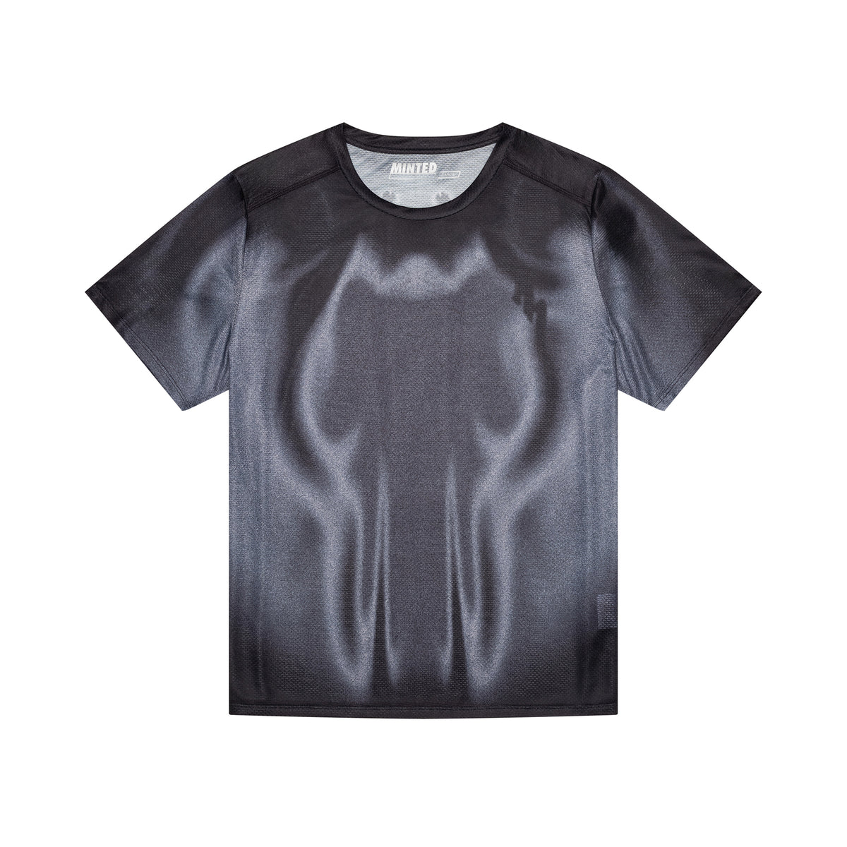 CirrusMesh Performance Tee - Mach — Grayscale