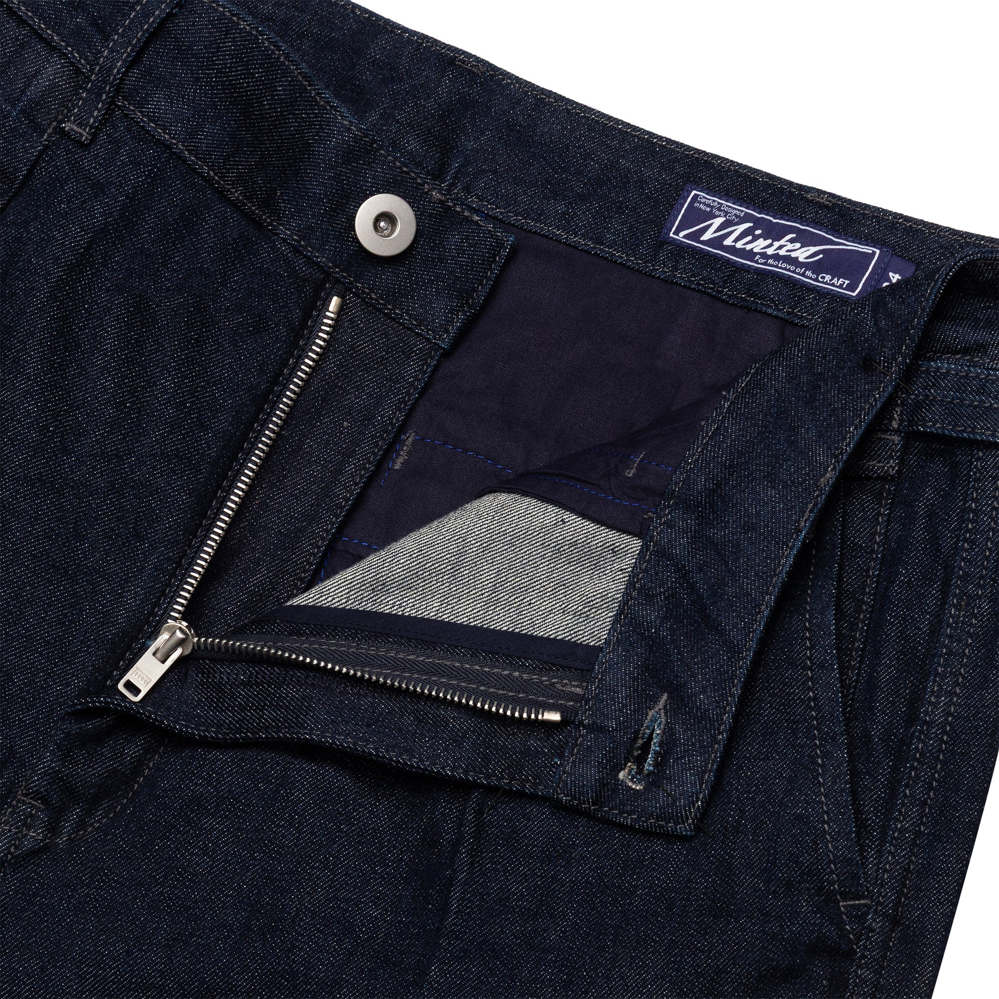 Framework Pleated Denim Jean