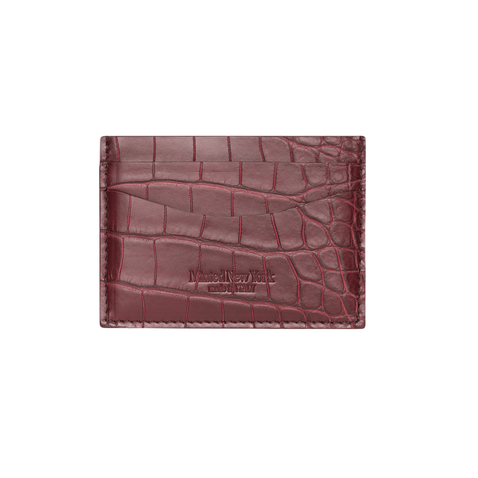 Alligator Cardholder - Minted New York