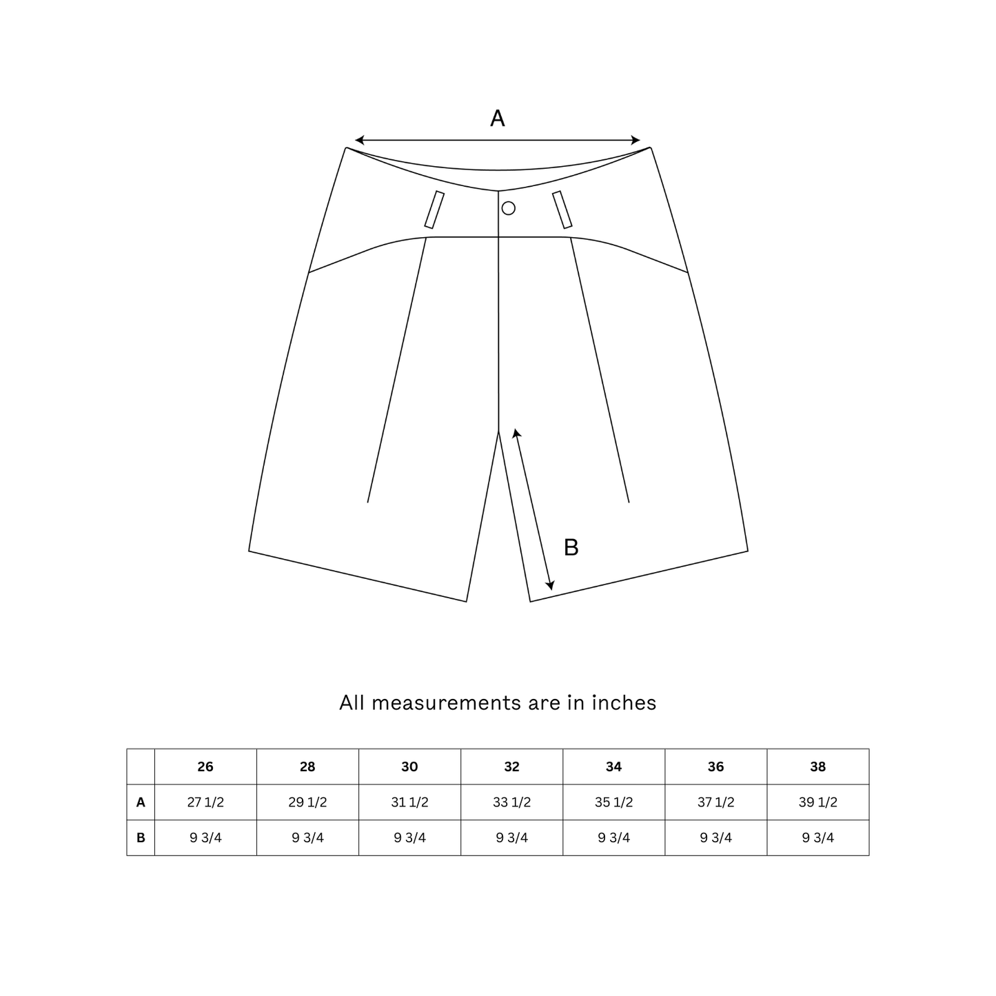 Blueprint Pleated Denim Short - Minted New York