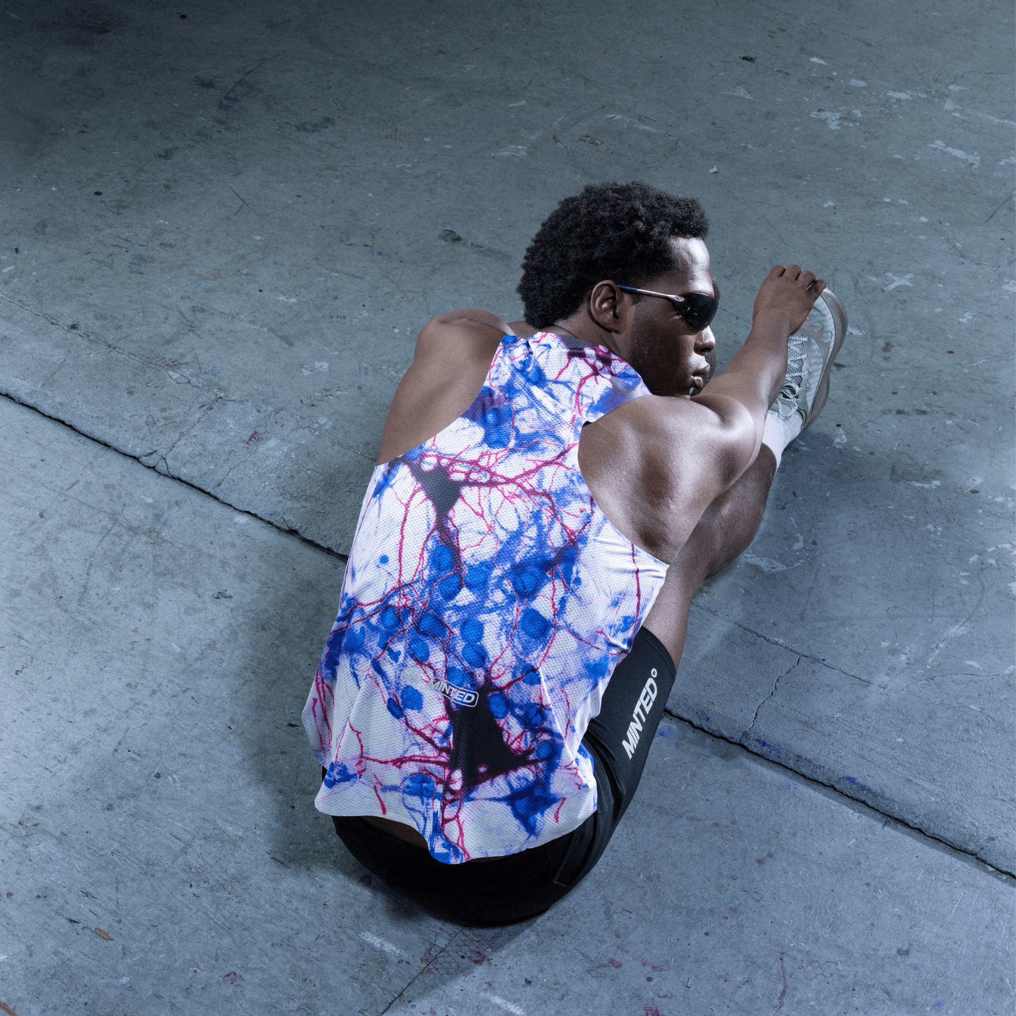 CirrusMesh Singlet - Synapse - Minted New York