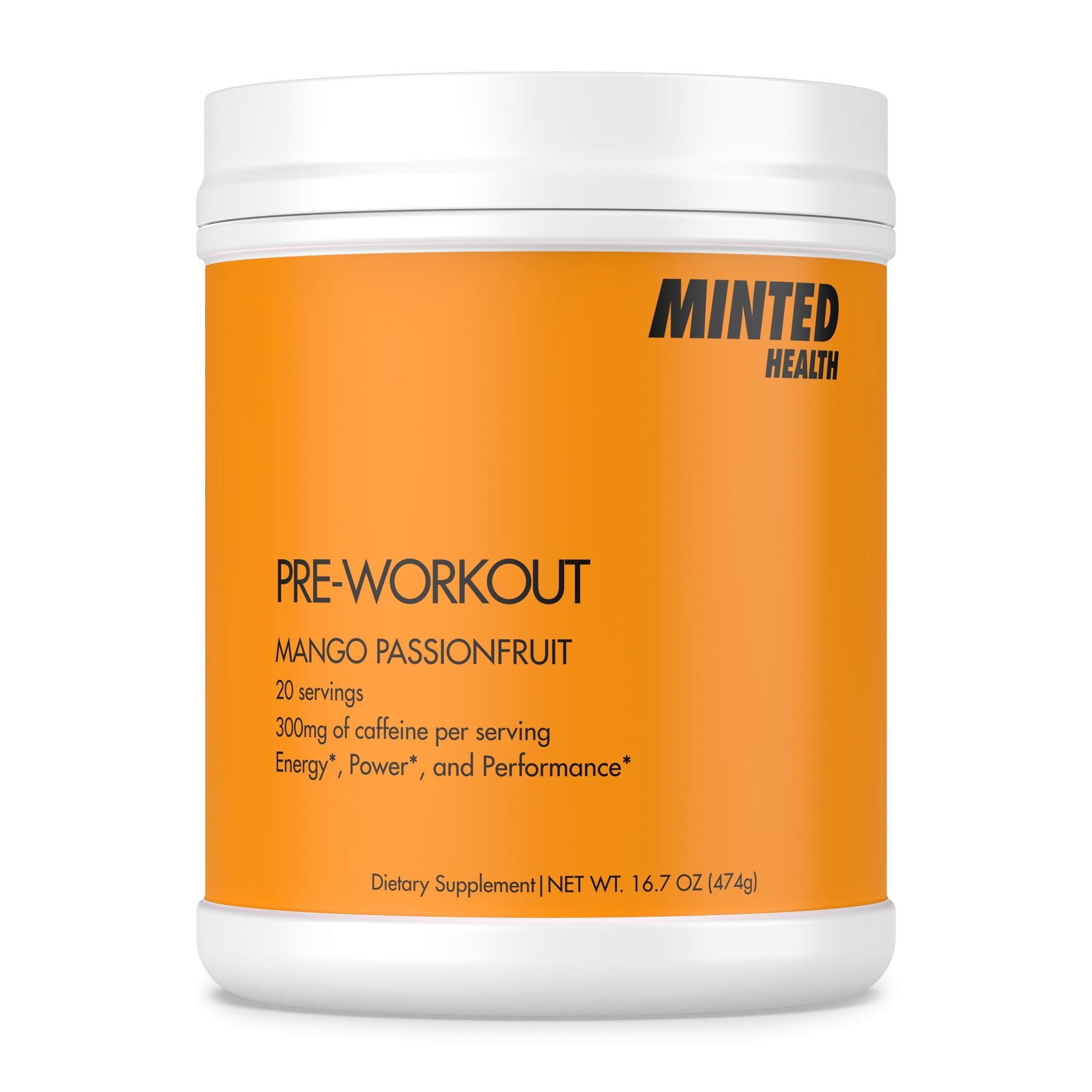 Mango Passionfruit Pre - Workout - Minted New York