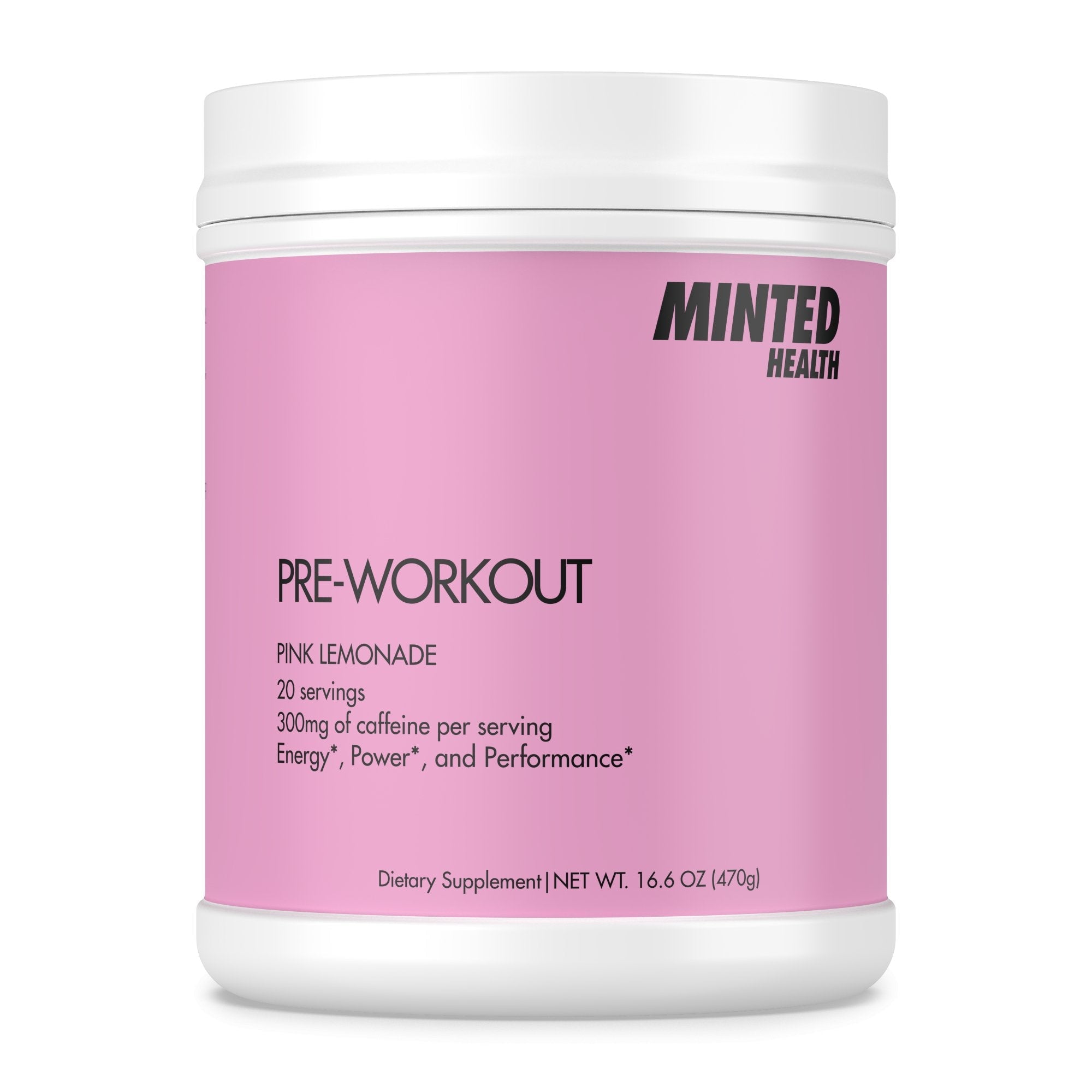 Pink Lemonade Pre - Workout - Minted New York