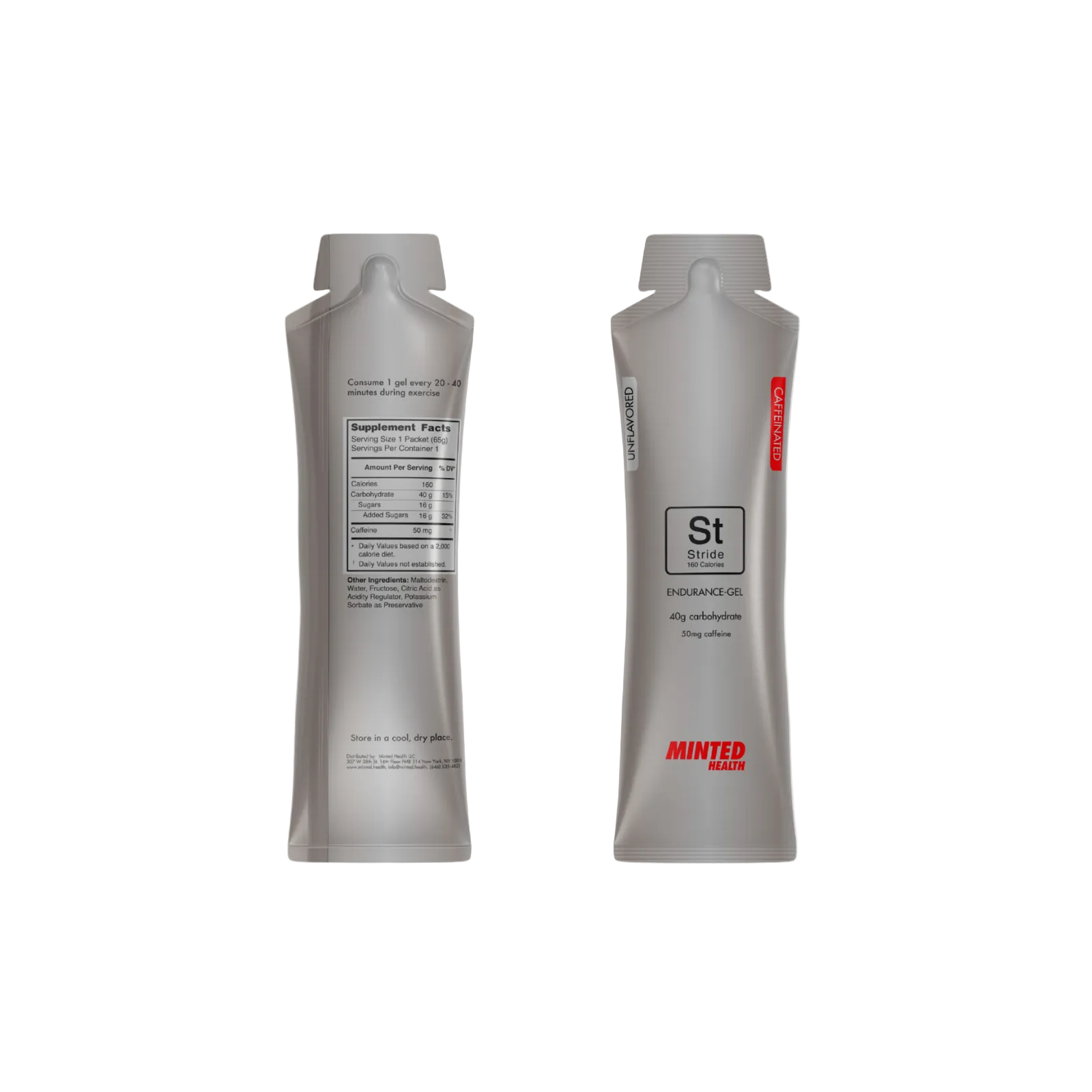 Unflavored Caffeinated Gel - Minted New York