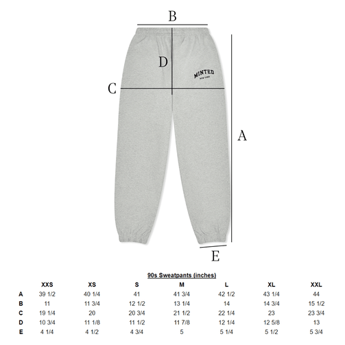 '90s Sweatpants - Minted New York