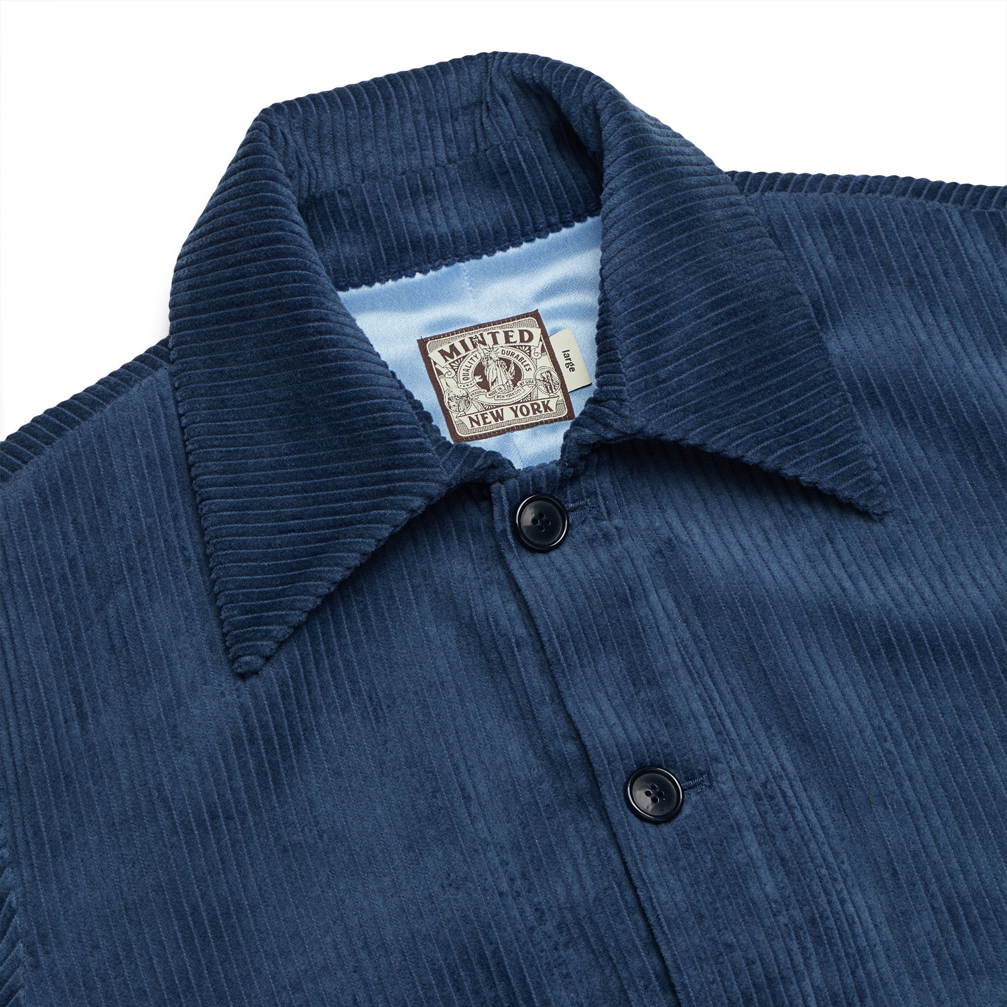 Blue Corduroy Jacket - Minted New York