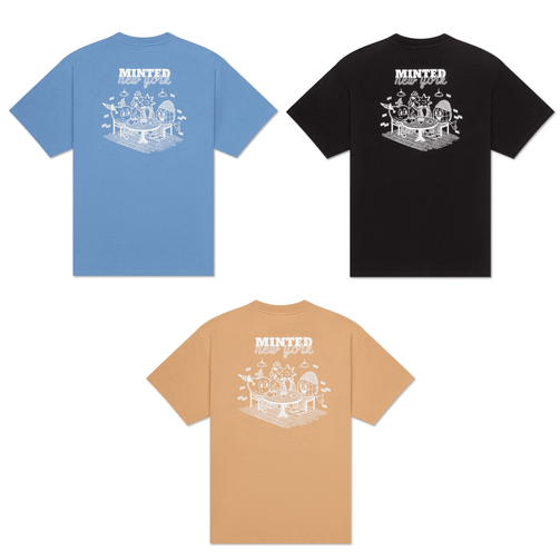 Cafe Scene Tee - Minted New York