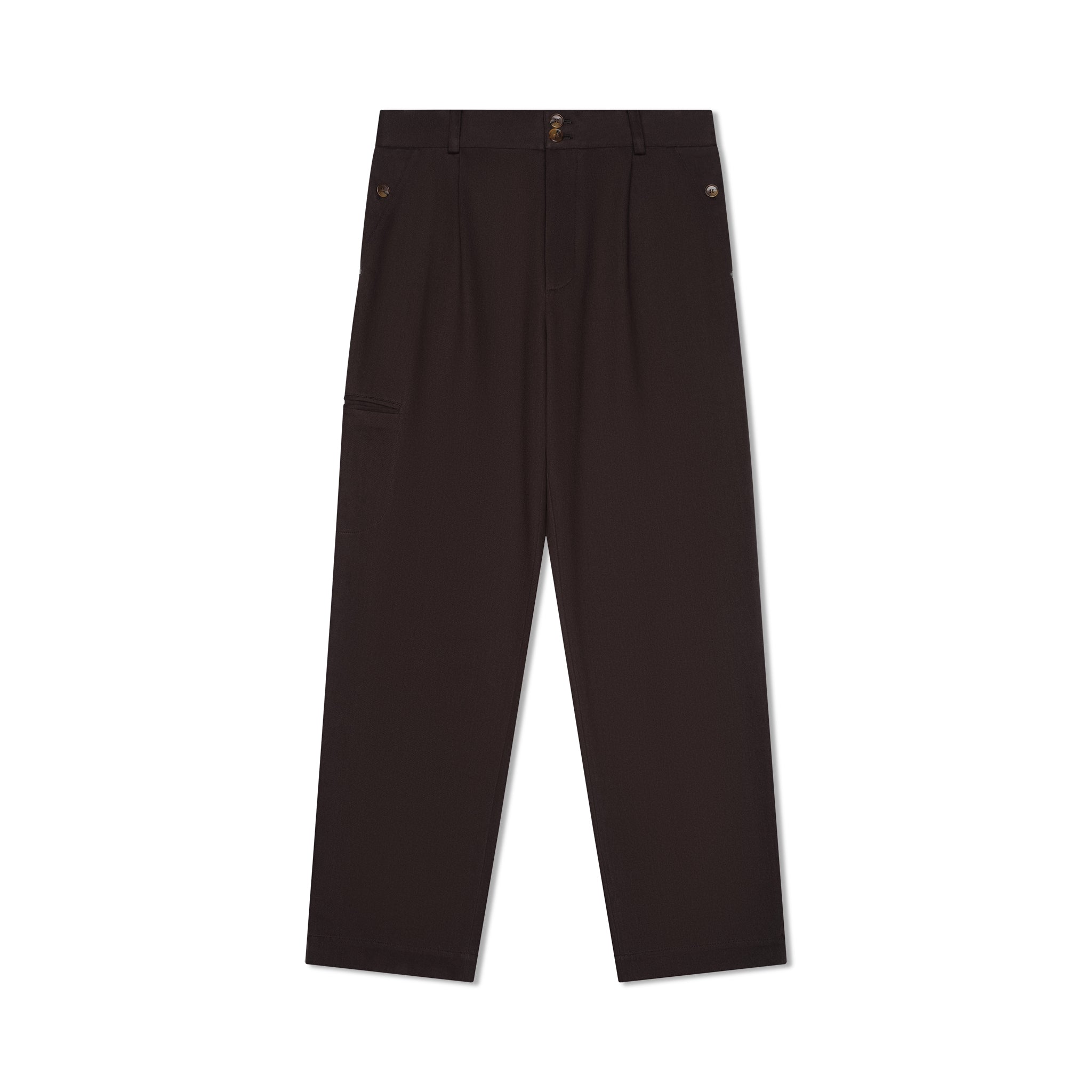 Dark Brown Work Pant - Minted New York