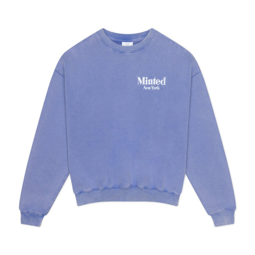 Embroidered Crewneck - Minted New York