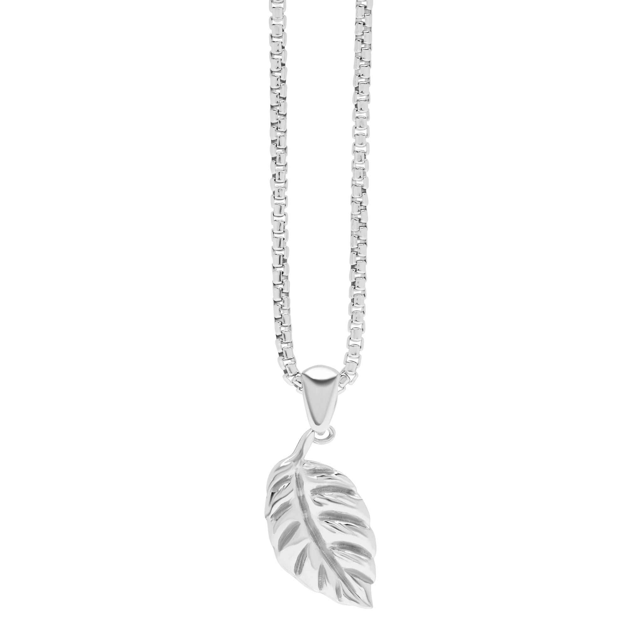 Leaf Pendant + Chain - Minted New York