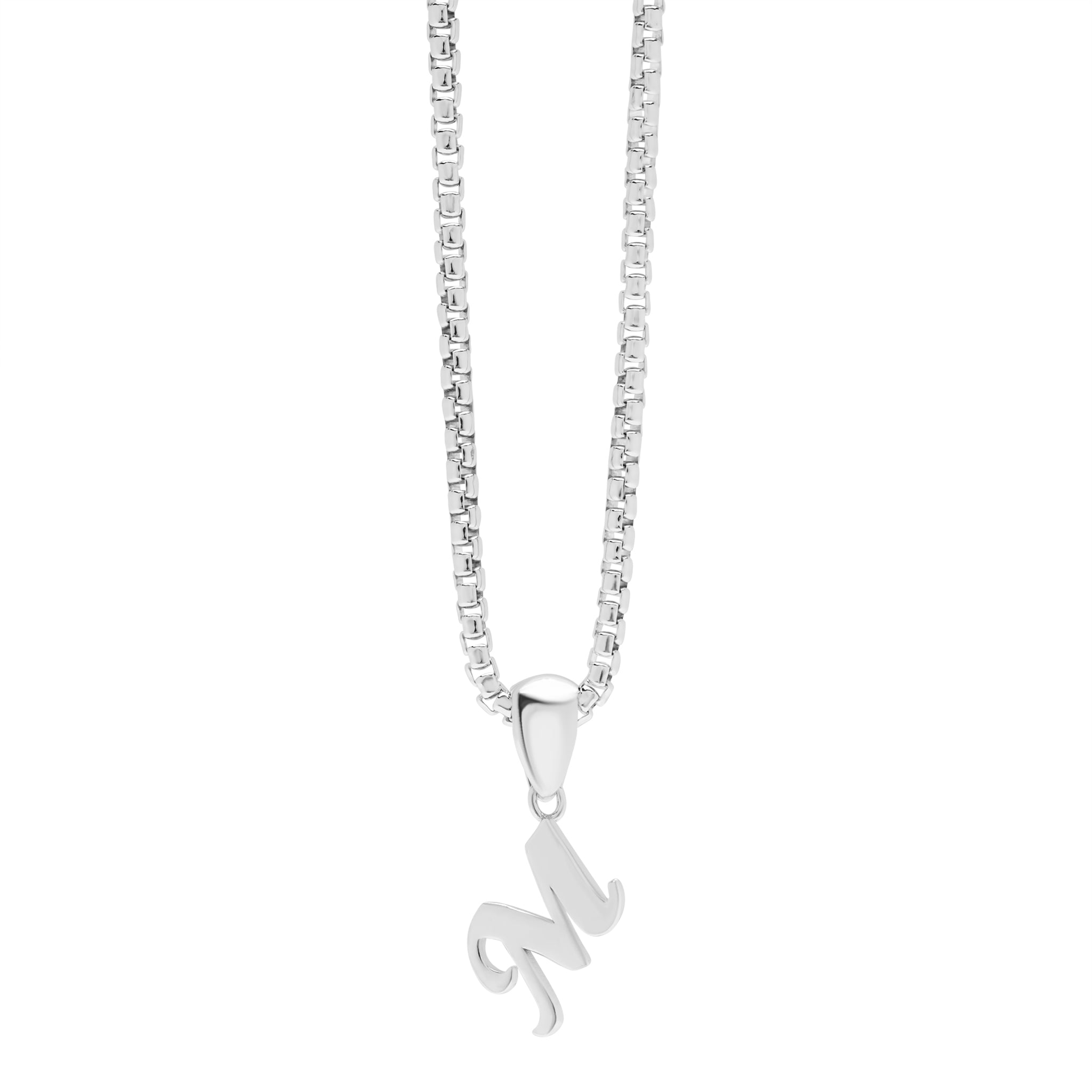 "M" Pendant + Chain - Minted New York