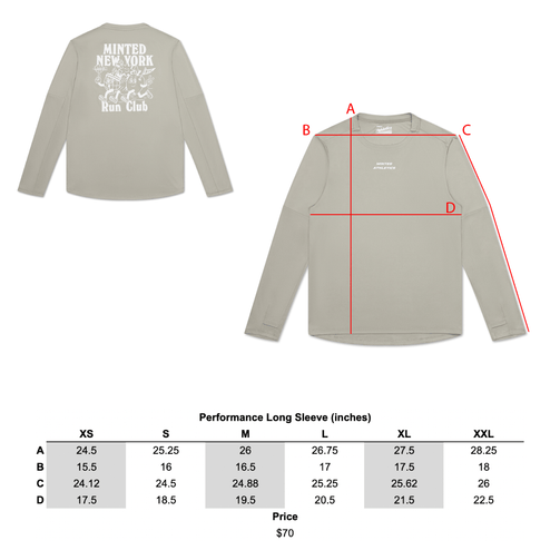 Performance Long Sleeve - Minted New York