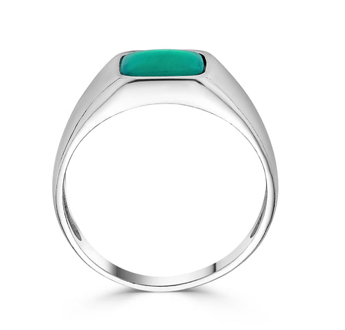 Square Agate Stone Ring - Minted New York