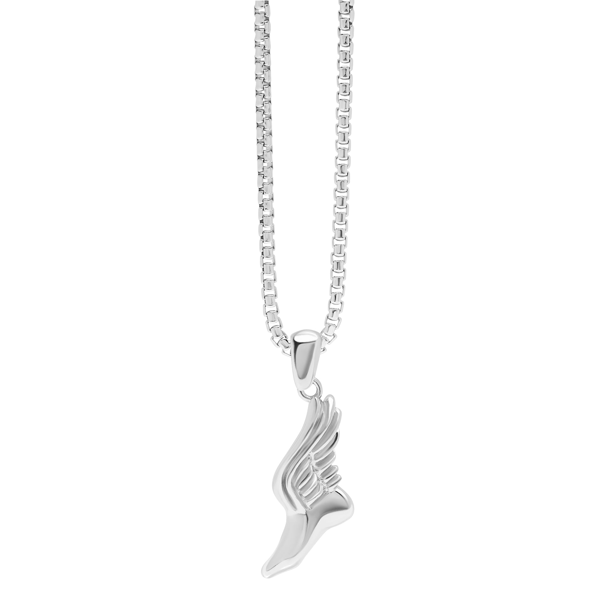 Winged Foot Pendant + Chain - Minted New York