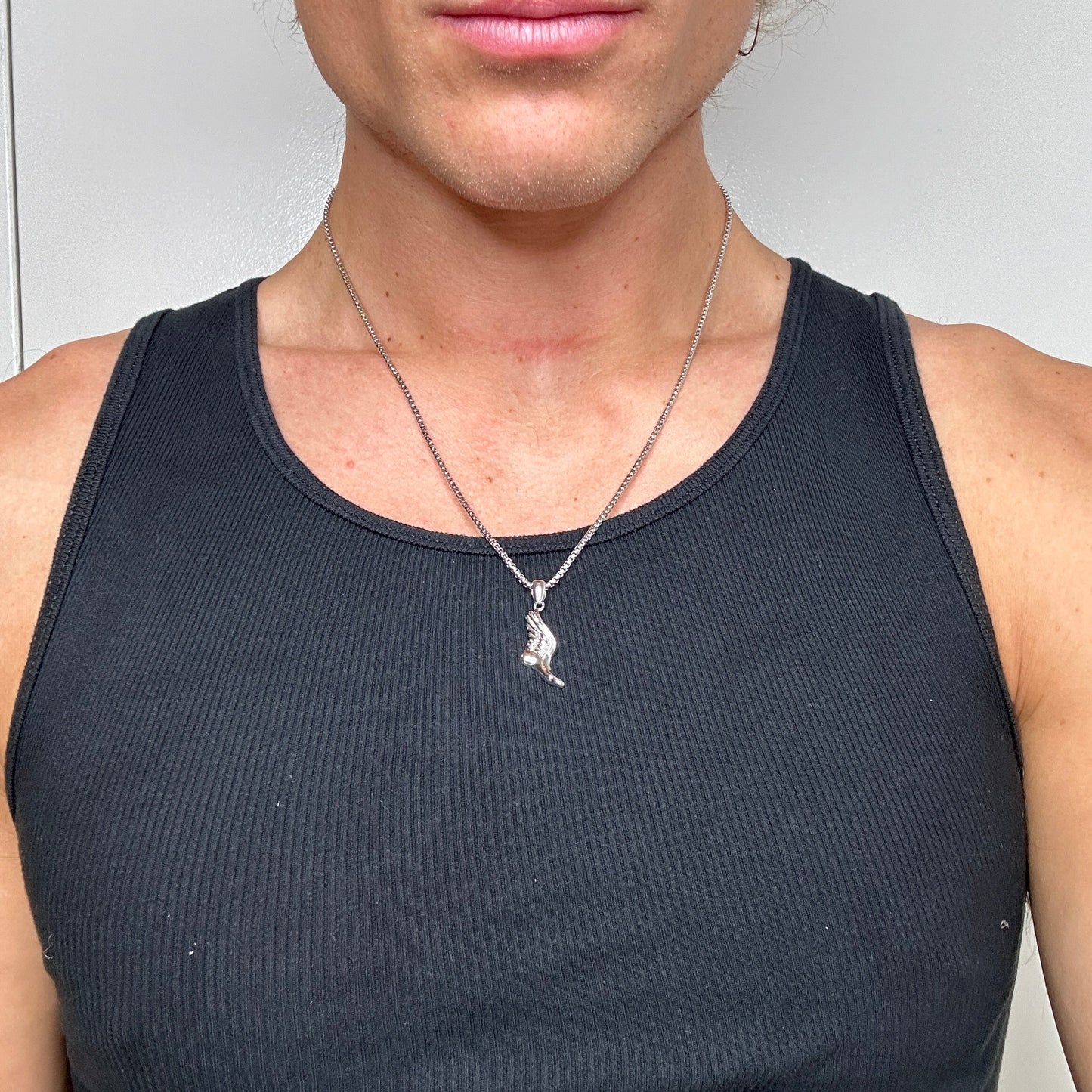 Winged Foot Pendant + Chain - Minted New York