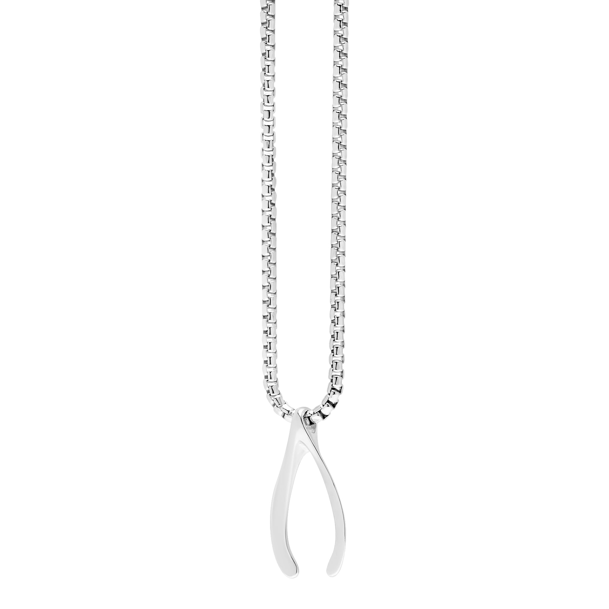 Wishbone Pendant + Chain - Minted New York