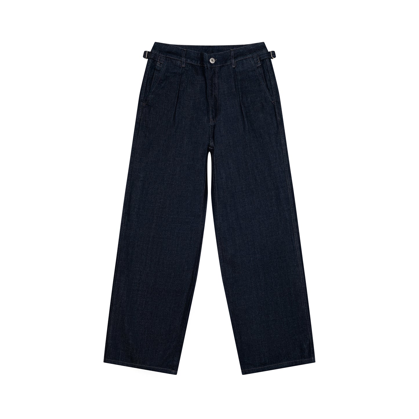 Framework Pleated Denim Jean - Minted New York