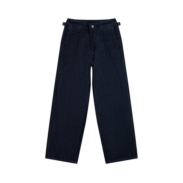 Framework Pleated Denim Jean