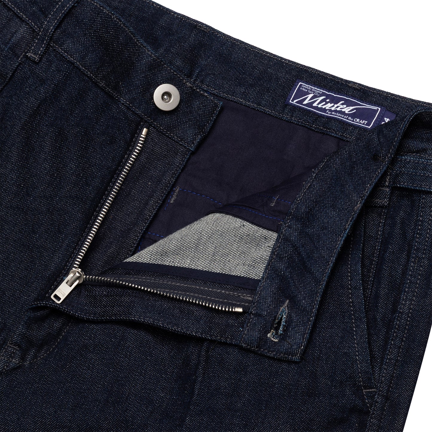 Framework Pleated Denim Jean - Minted New York