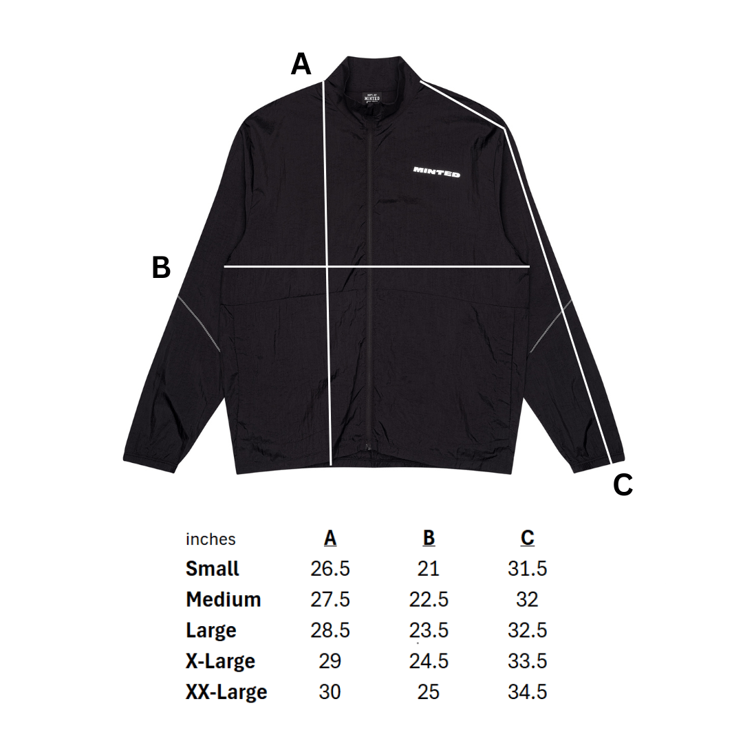 Athletics Dept. Lightweight Windbreaker - Minted New York