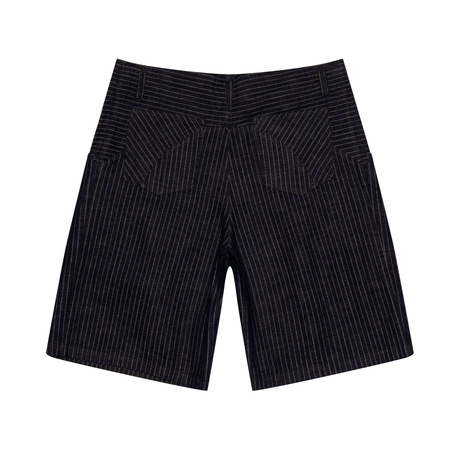 Blueprint Pleated Denim Short - Minted New York