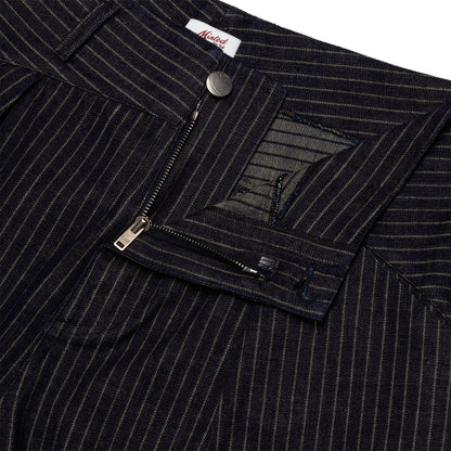 Blueprint Pleated Denim Short - Minted New York