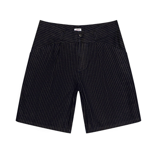 Blueprint Pleated Denim Short - Minted New York