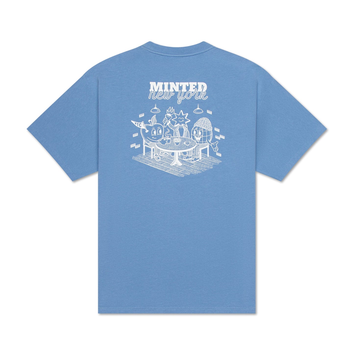 Cafe Scene Tee - Minted New York