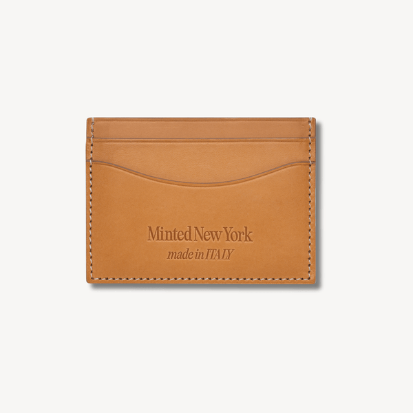 Cardholder - Natural Veg Tan