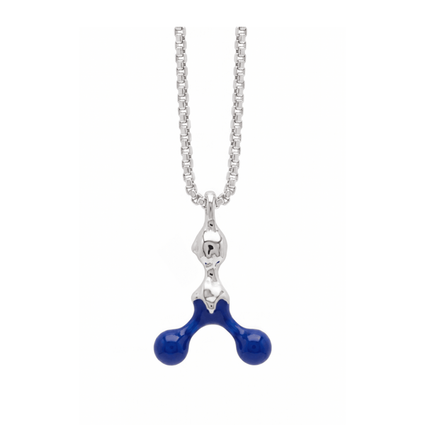 Chromium Atom Pendant + Chain