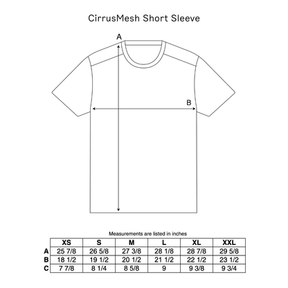 CirrusMesh Short Sleeve Tee - Minted New York
