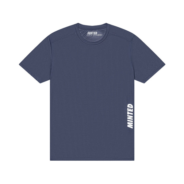 CirrusMesh Performance Tee - Vintage Indigo / X-Small