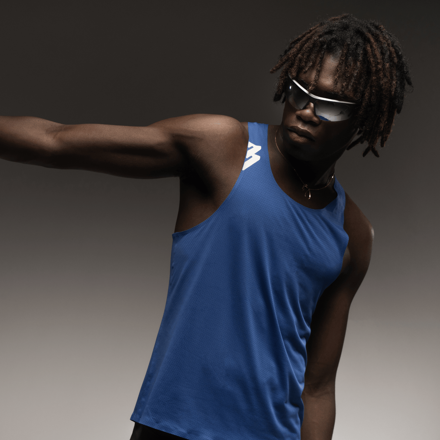 CirrusMesh Singlet - "Minted" Blue - Minted New York