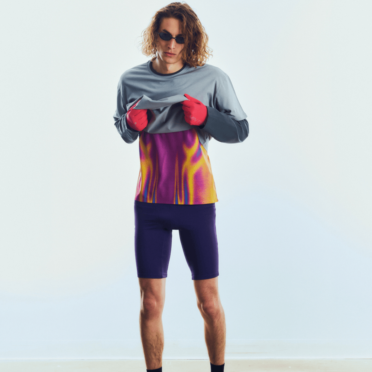 Core Winter Half Tight - Purple - Minted New York