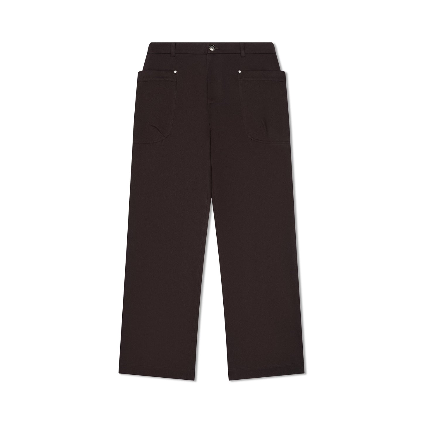 Dark Brown Big Pocket Pant - Minted New York