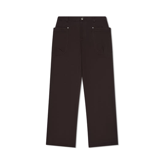 Dark Brown Big Pocket Pant - Minted New York