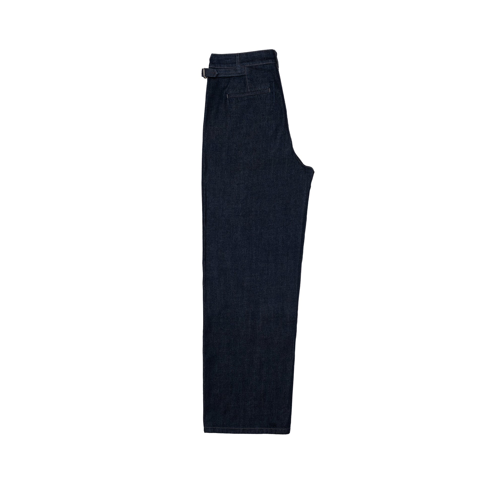Framework Pleated Denim Jean - Minted New York