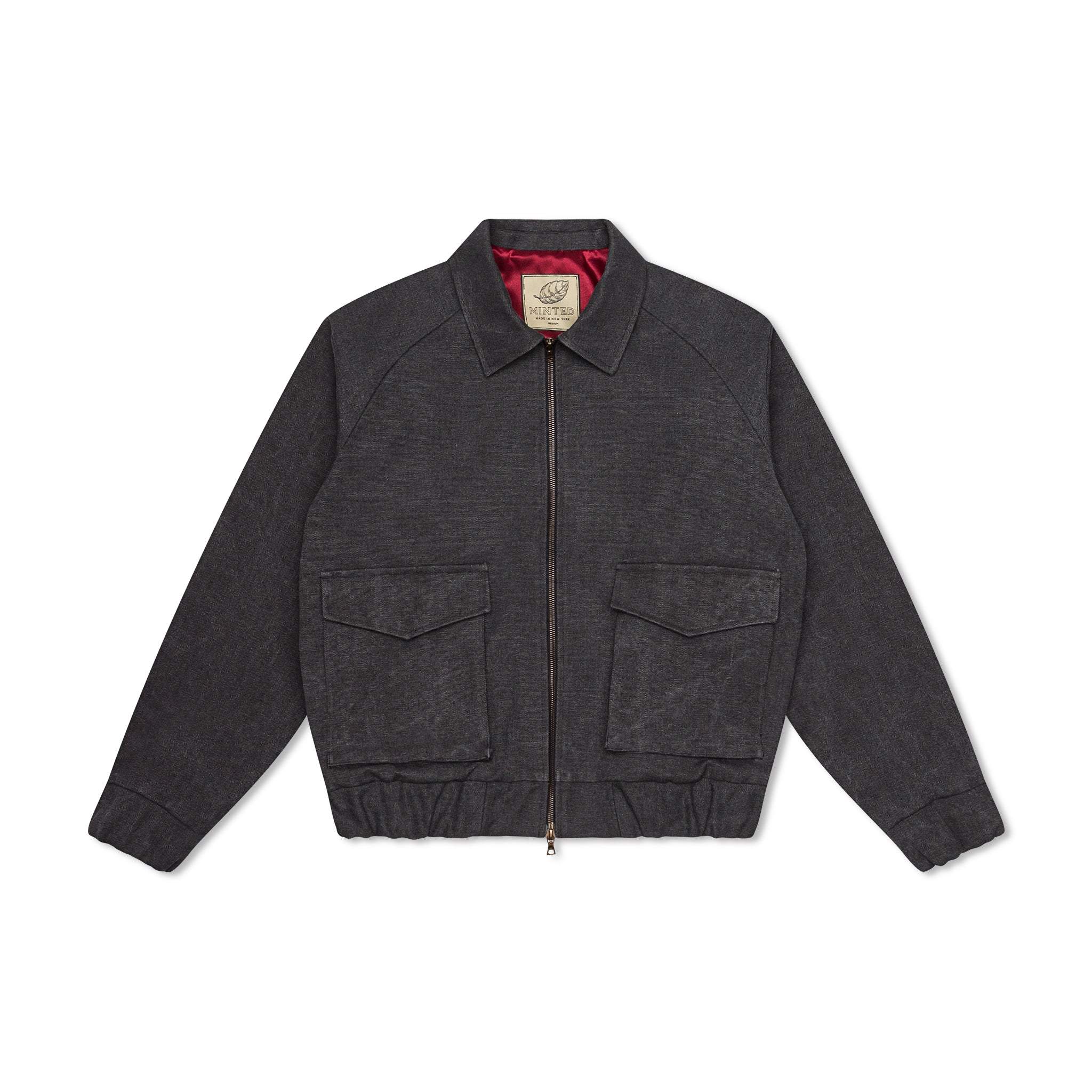 Heavyweight Canvas Jacket - Black - Minted New York