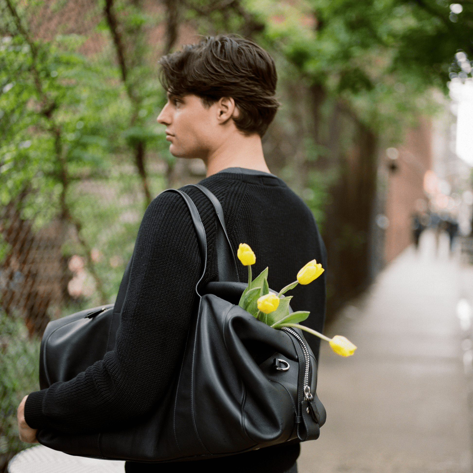 Knit Cotton Sweater - Minted New York