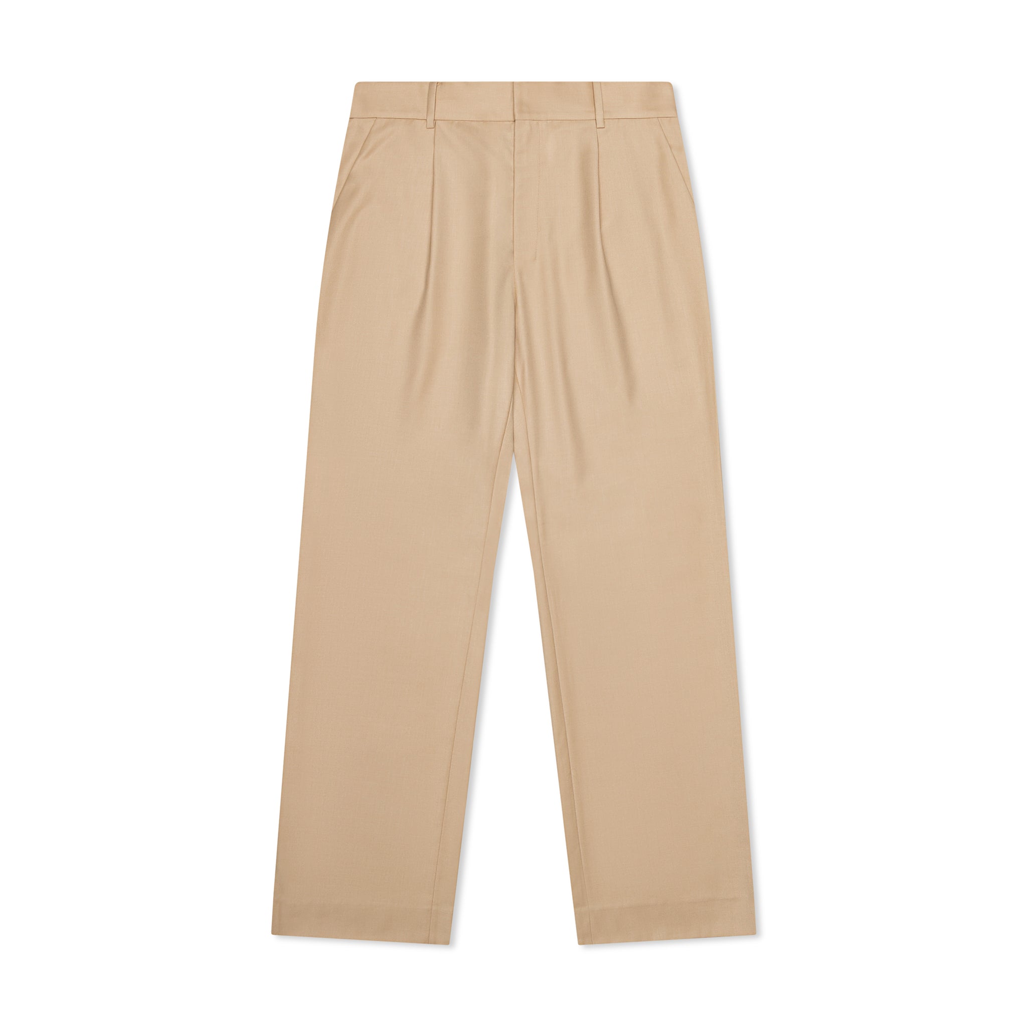 Lightweight Pleated Trousers - Minted New York