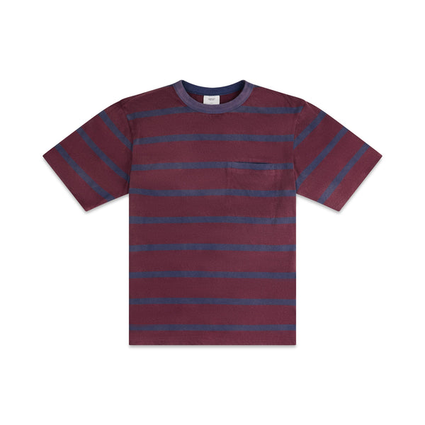 LinoCotton Facade Tee - Plum / Small