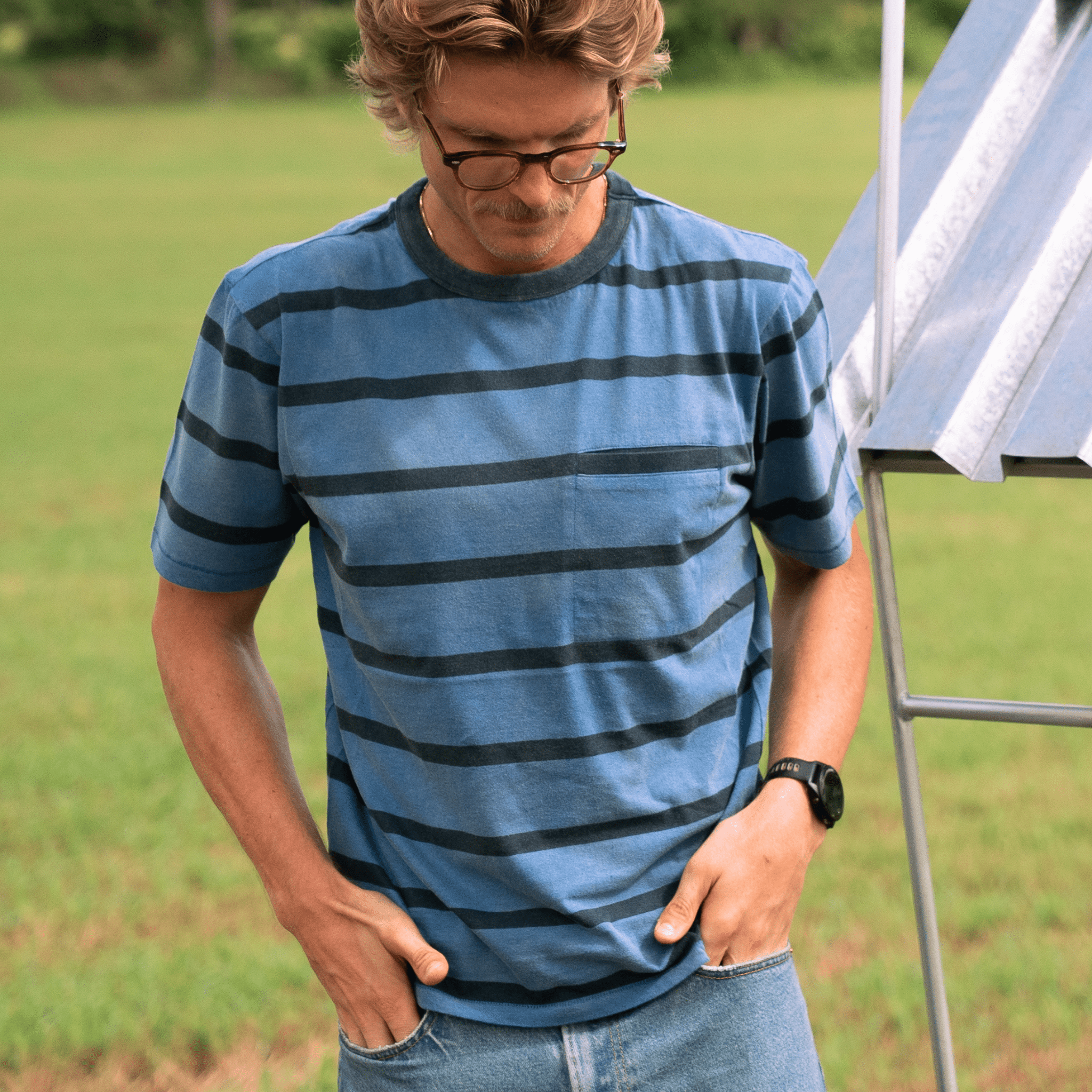 LinoCotton Facade Tee - Minted New York
