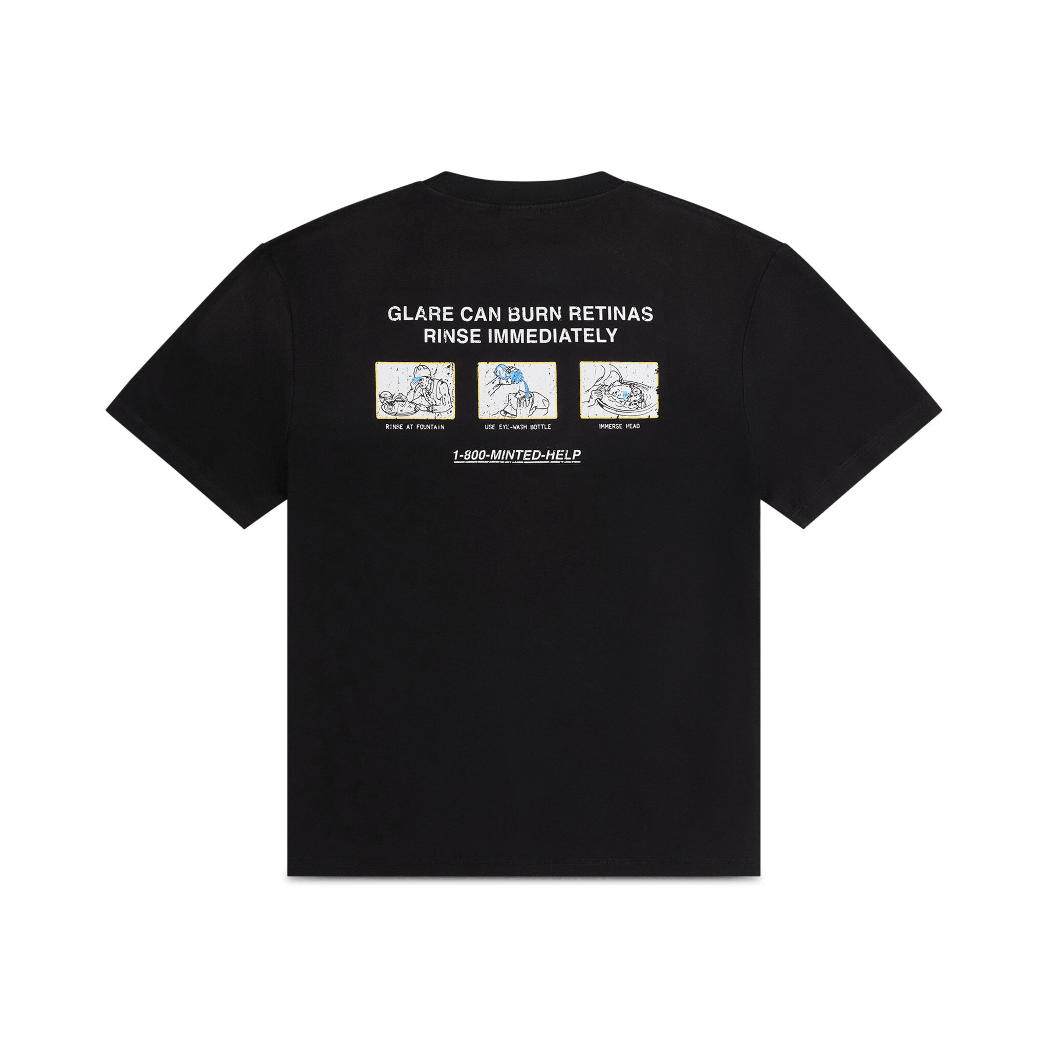 LinoCotton Tee - Warning Sign - Minted New York