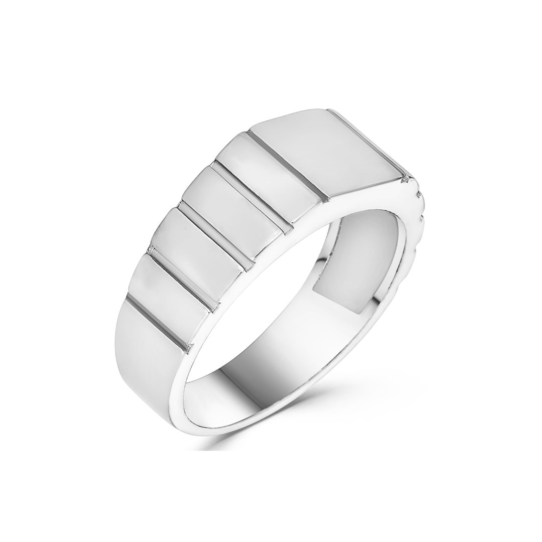 Minted New York Notched Ring
