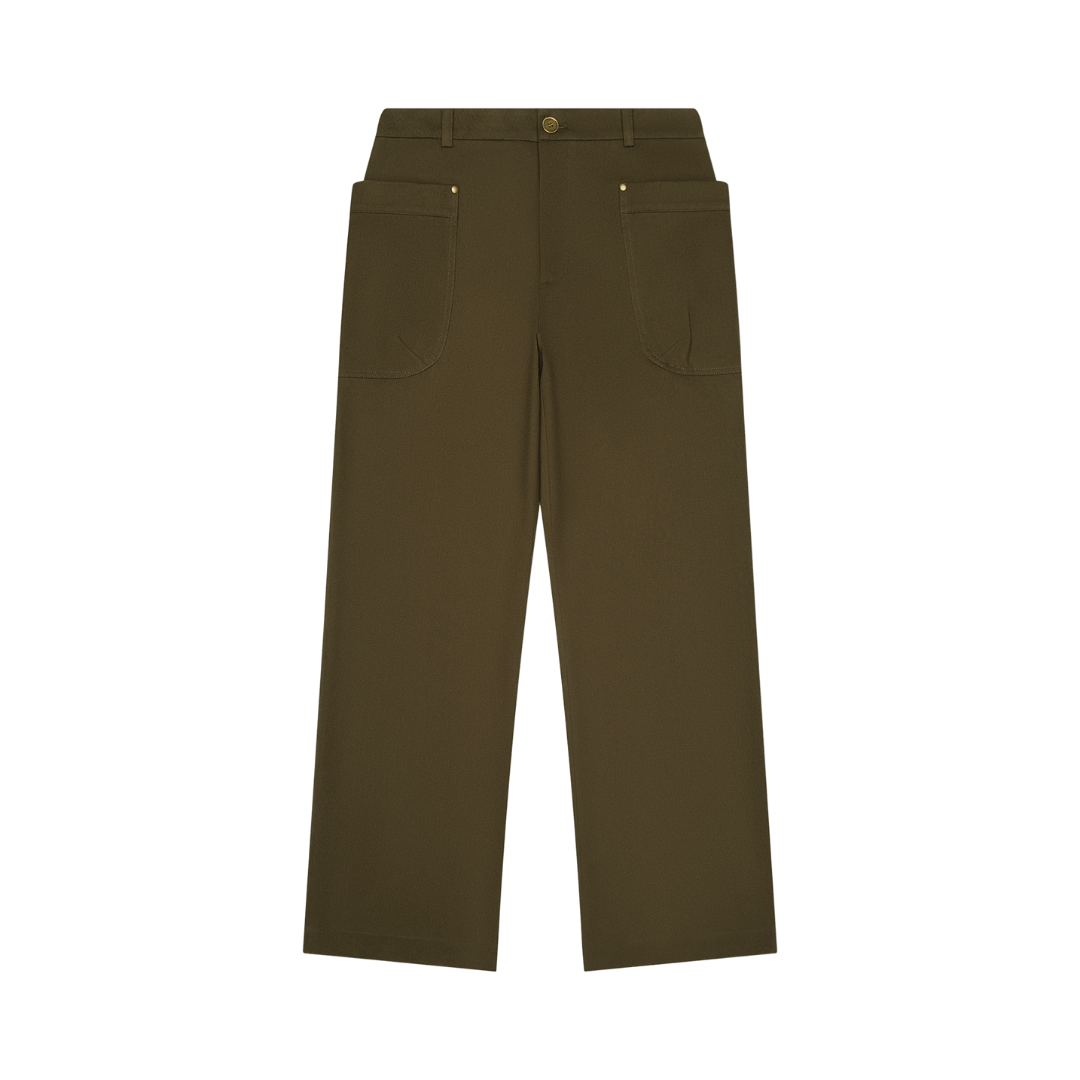 Olive Big Pocket Pant - Minted New York