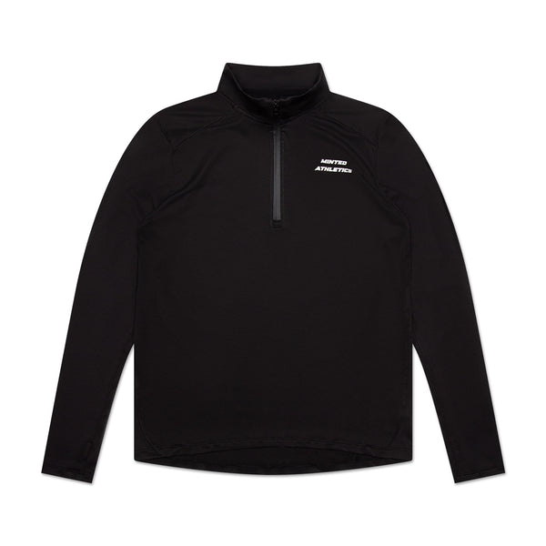 Performance 1/4 Zip - Black / XX-Small