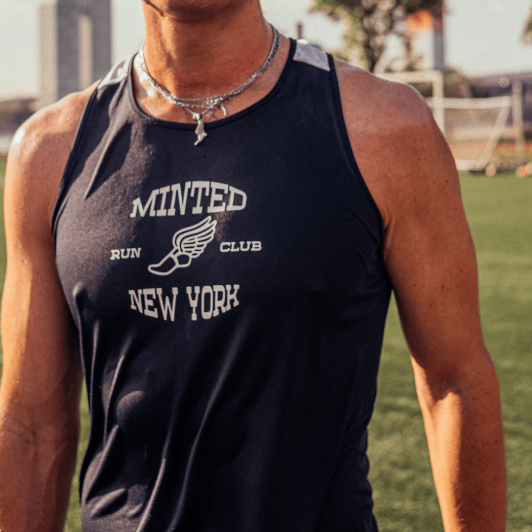 Performance Tank Top - Navy - Minted New York