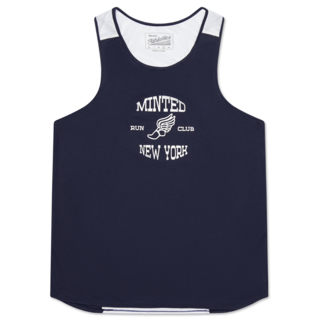Performance Tank Top - Navy - Minted New York