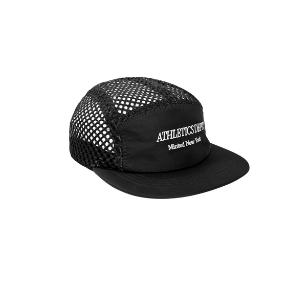 Short Brim Mesh 5-Panel - Black