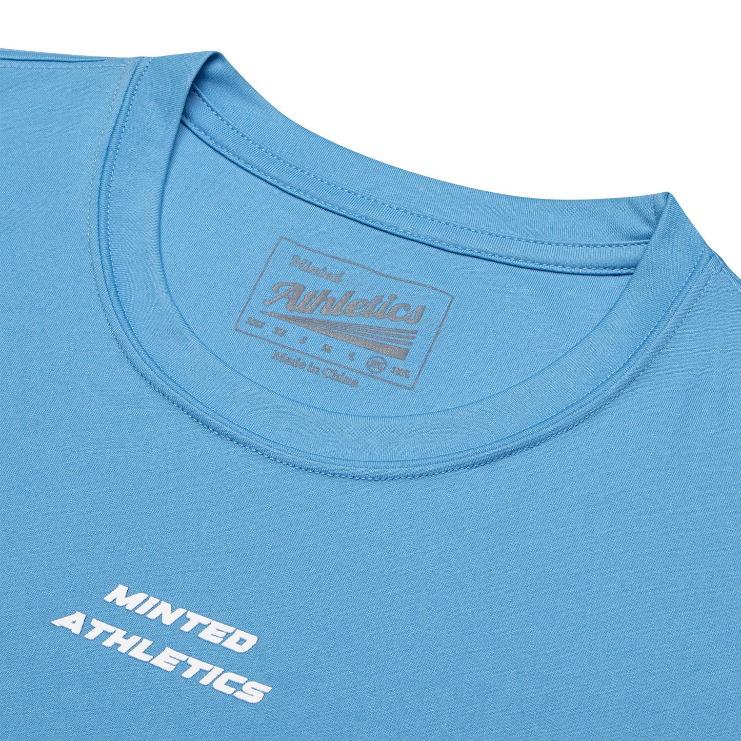 Soft Touch Performance Tee - Blue - Minted New York